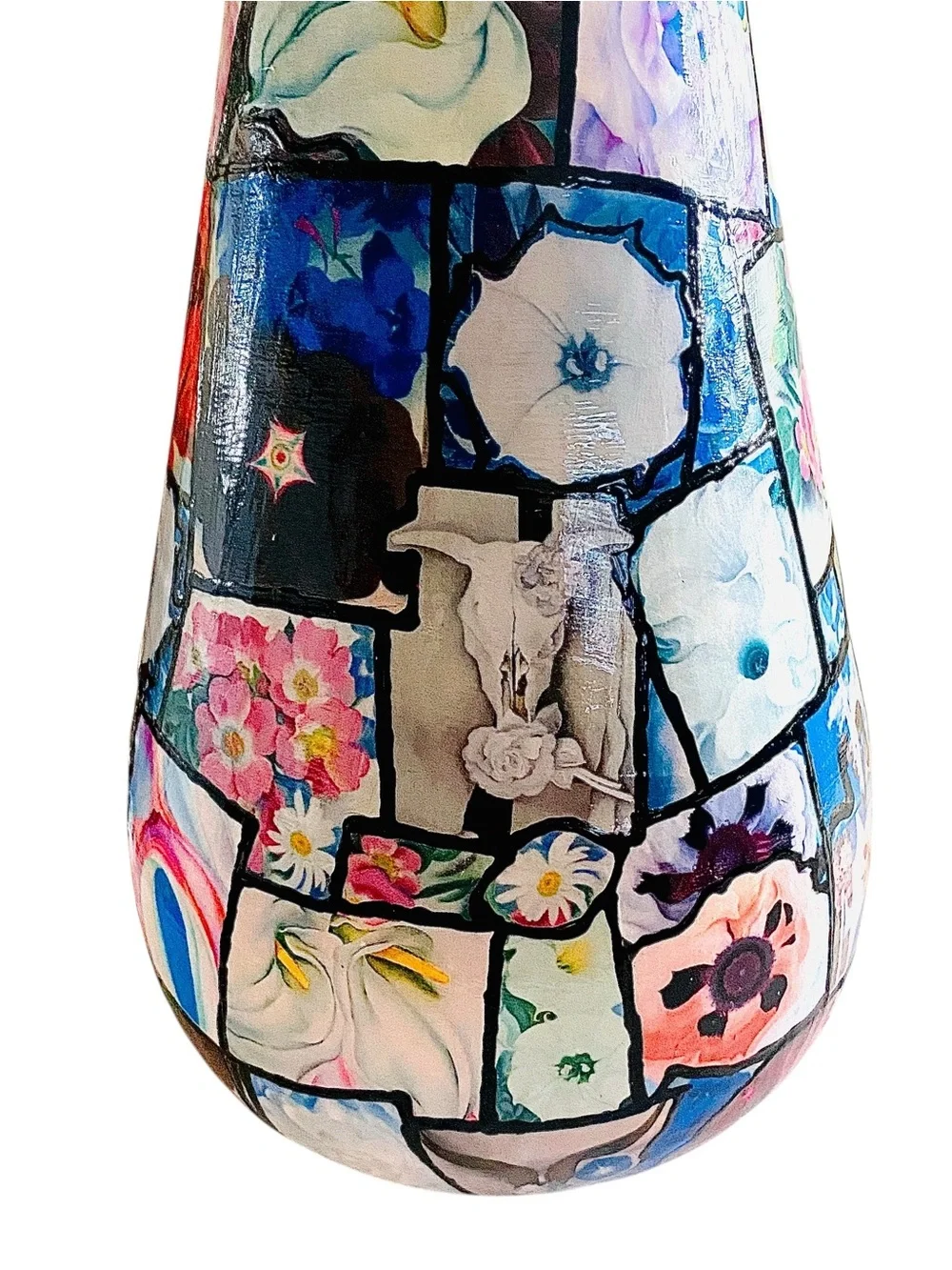Decorative Multicolor Mosaic Ceramic Vase - Brand
